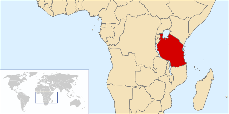 خرائط واعلام تنزانيا 2012 -Maps and flags of Tanzania 2012