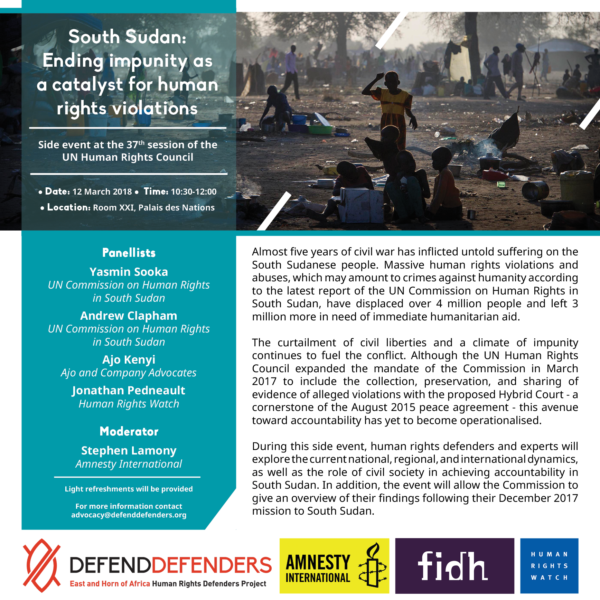 South Sudan Flyer South Sudan Flyer